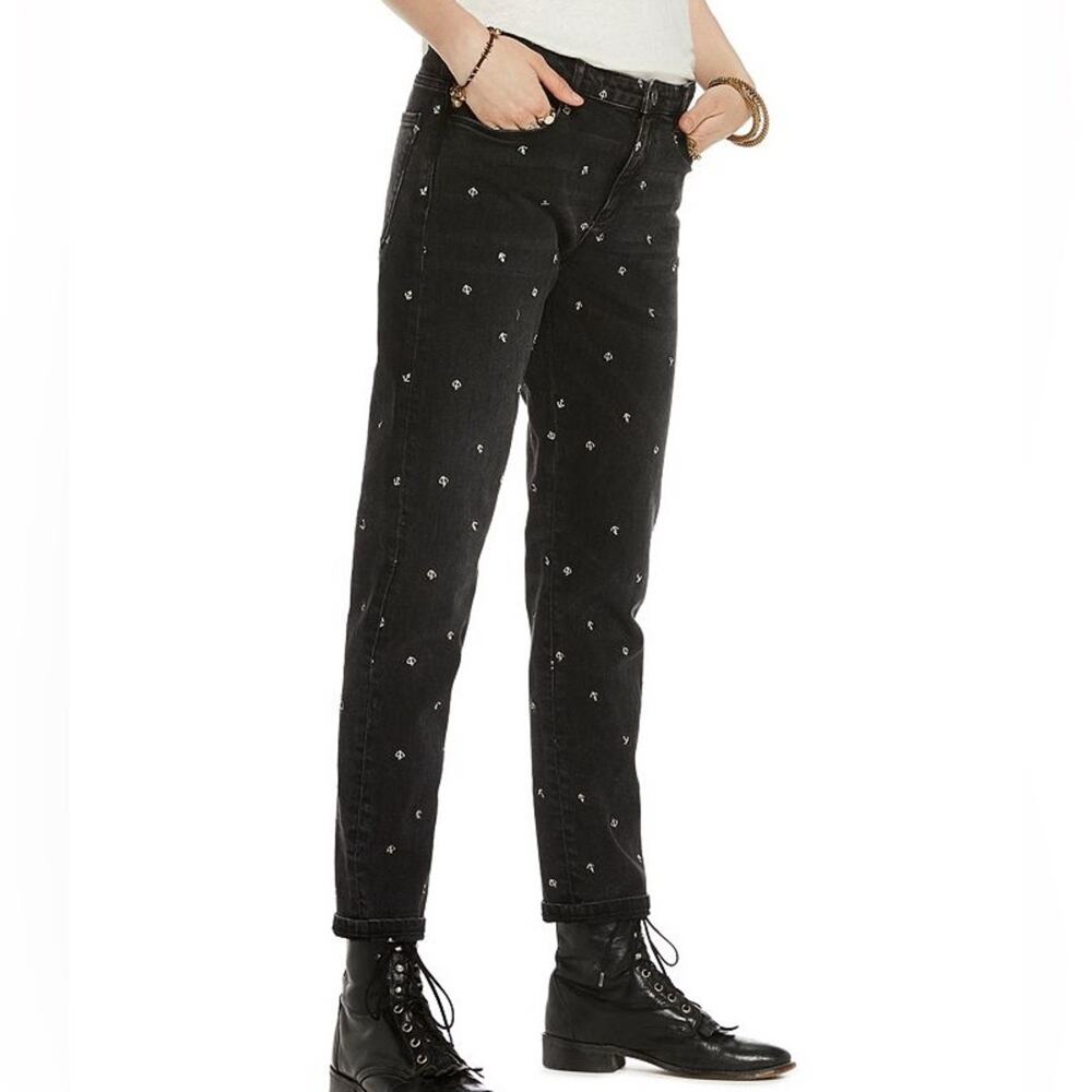 Scotch & Soda Amsterdams Blauw Petit Ami Slim Boyfriend Anchor Jeans 27